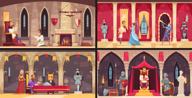 Inside Castil Vector Inside Castle Clipart
