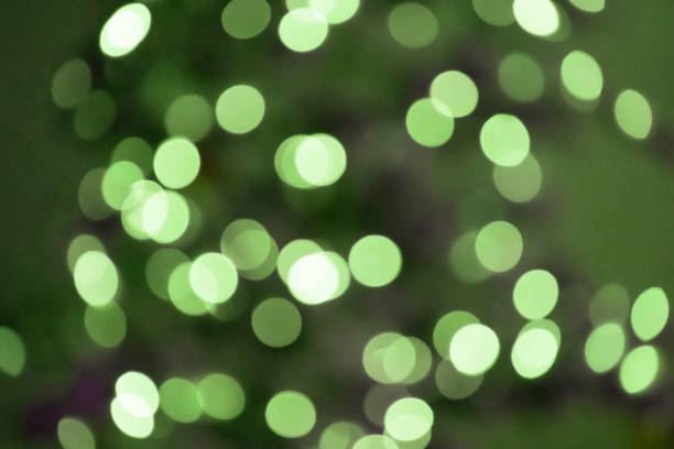 istock Abstract christmas background with blur bokeh effect 1201275792