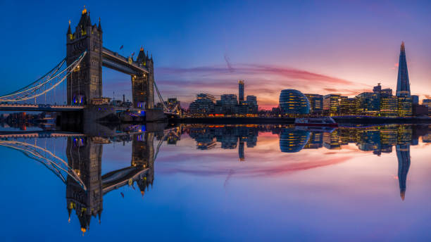 istock The modern skyline of London during sunset 1201278351