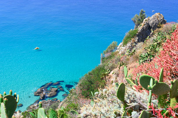 The beach in Calabria
