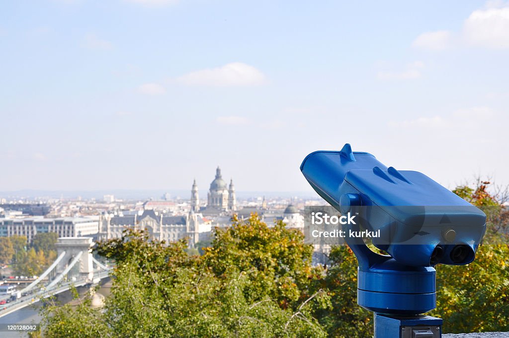 Budapeste vista - Royalty-free Antigo Foto de stock