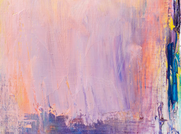 istock Abstract painted purple and blue art backgrounds 1201284033