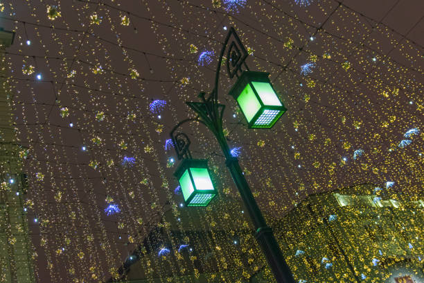 istock Old-style street lamps 1201284085
