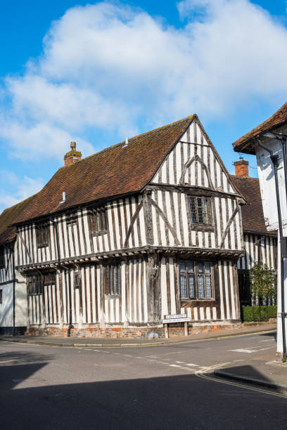 istock Tudor Half-timbered houses 1201285447