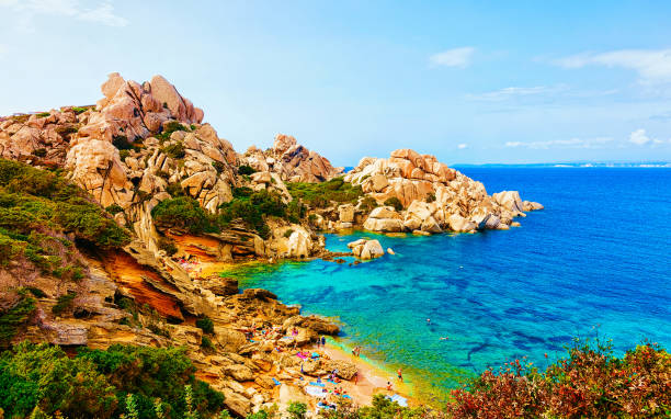 istock Rocks Capo Testa Santa Teresa Gallura Mediterranean sea reflex 1201285659
