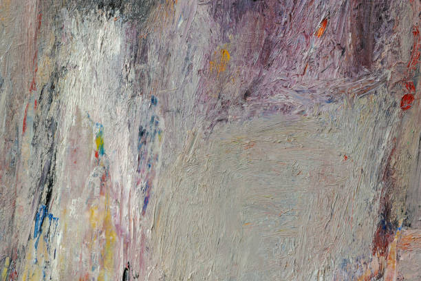 istock Abstract painted gray, violet and gray art backgrounds 1201286850