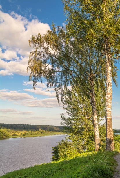 istock steep bank of  Volga river 1201287361