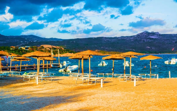 istock Morinig at Capriccioli on Sardinia Sardinia reflex 1201287467