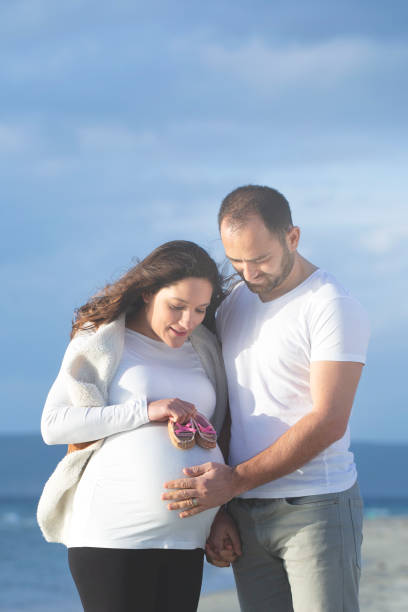 istock Young couple expecting a new baby 1201289245