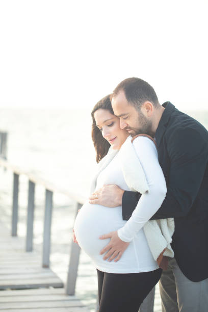 istock Young couple expecting a new baby 1201289259