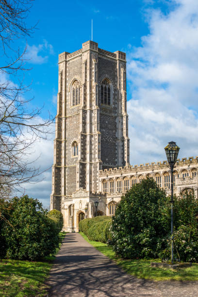 St Peter and St Paul's Parish Church, Lavenham village, Suffolk, England, UK.