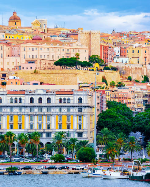istock Marina with boats in Cagliari reflex 1201299219