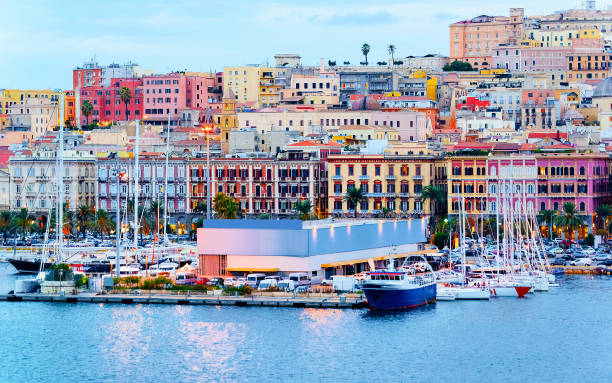 istock Port and ships at Cagliari reflex 1201299220