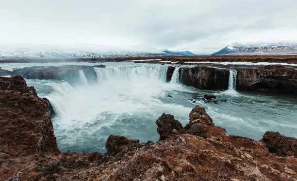 Goðafoss Waterfall Iceland