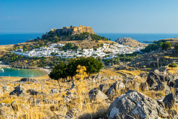 istock Lindos Rhodes Greece Europe 1201306341