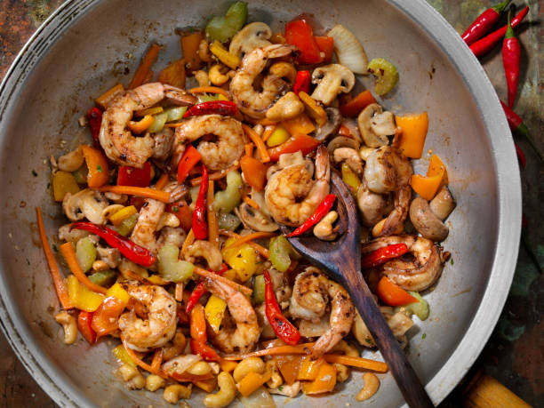 istock Kung Pau Cashew Shrimp 1201312441