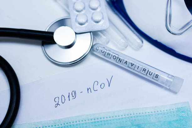 istock disease epidemic New coronavirus “2019-nCoV”, handwritten text. 1201312619
