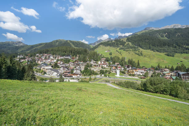 istock Saint Anton am Arlberg in Austria 1201313627