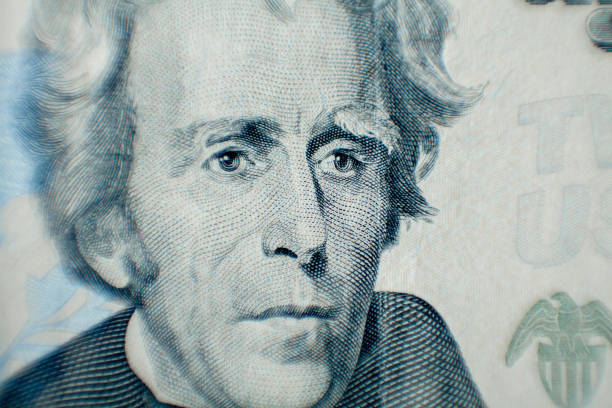 istock Andrew Jackson as depicted on the US 20 Dollar Bill 1201314690