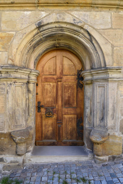 istock Ancient door in Thurnau 1201314776
