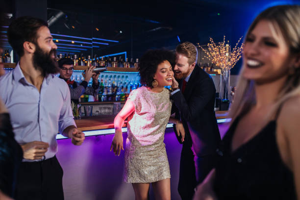 istock Enjoying each other's company in the disco 1201316883