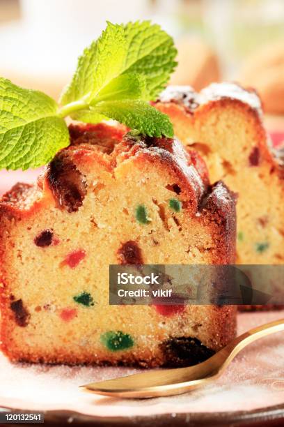 Slices Of Fruitcake Stock Photo - Download Image Now - Afternoon Tea, Baked, Breakfast