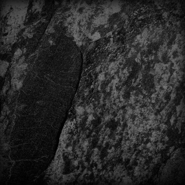 istock Dark grey black slate background or texture; Surface black wall of stone wall dark grey tones for use as background, Stone texture background grunge nature detail for design and decor, construction, interior 1201325916