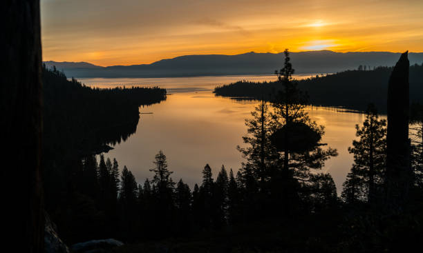istock Majestic mountain landscape sunrise 1201342402