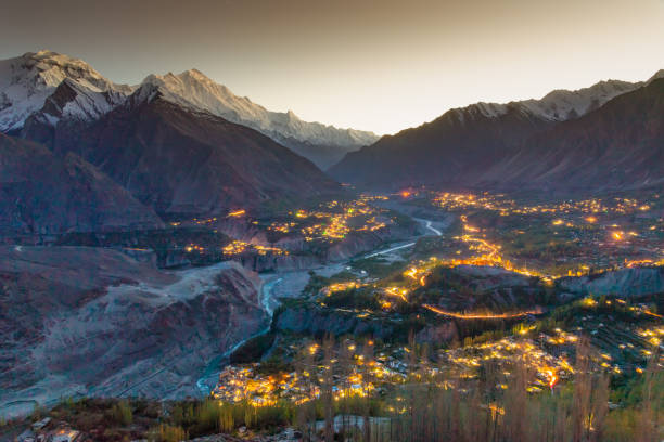 Autumn scenery in Pakistan
