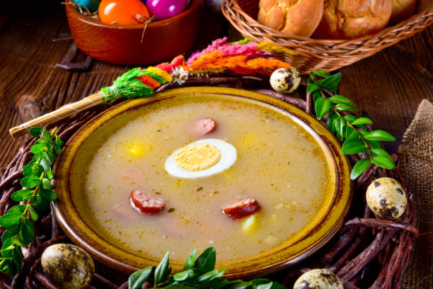 istock Zurek: Polish Easter soup for the festive season 1201348920