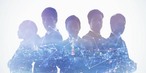 istock Teamwork of business concept. Multi ethnic group. 1201354160