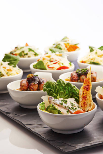 istock Different types of food starters 1201355370