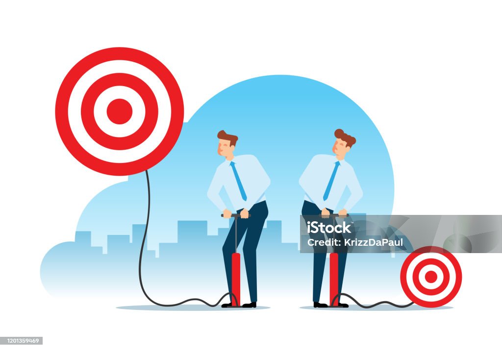 Strong Target Big Target Stock Illustration - Download Image Now - Achievement, Adult ...
