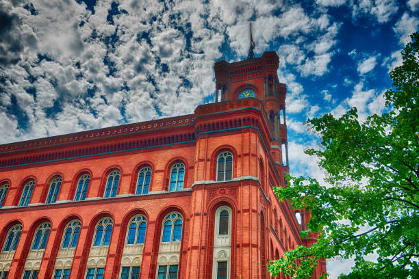 istock Red Town Hall in Berlin, Germany 1201360996