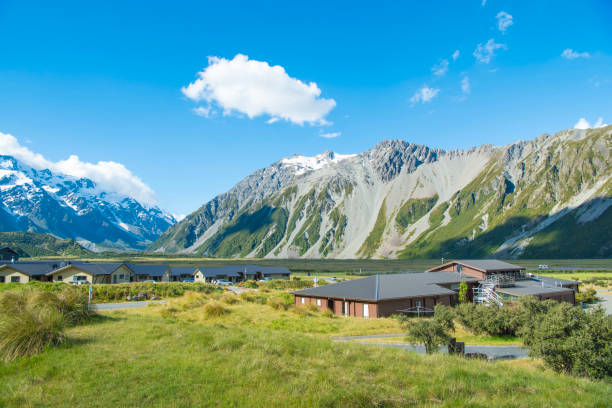 istock Aoraki Mount Cook Village Scenic Area. 1201363061