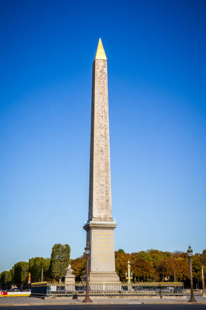 istock Obelisk of Luxor in Concorde square, Paris 1201363434