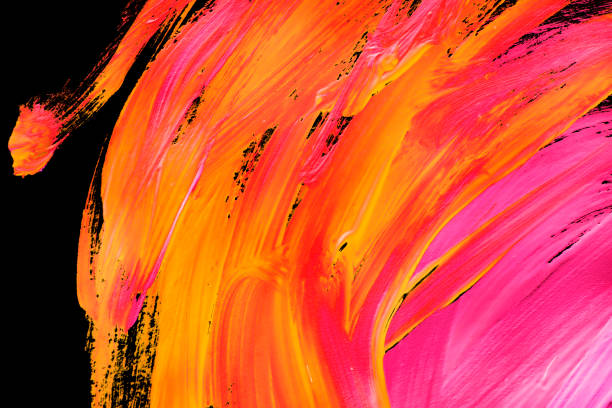 istock Colorful acrylic painting 1201371362