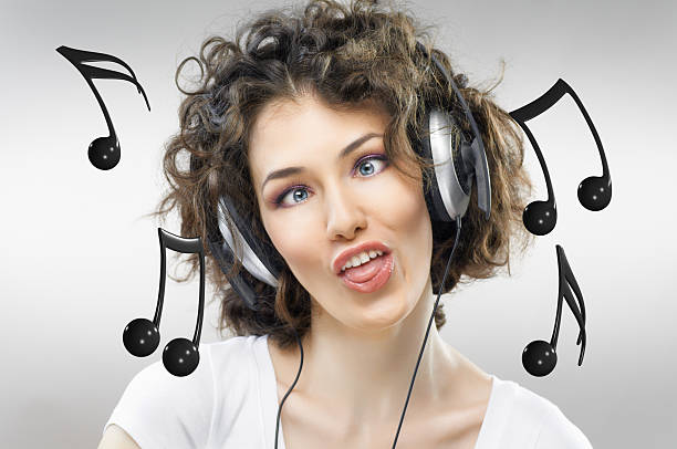 istock girl with headphones 120137283
