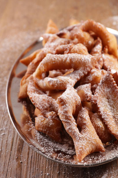 istock traditional french biscuit for carnival, donut- bugne 1201377423