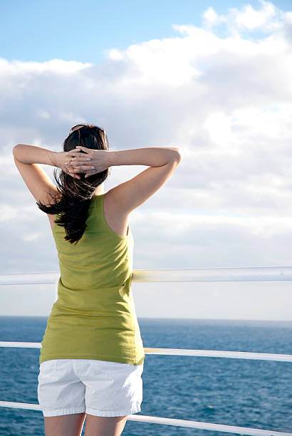 istock Woman at sea 120137787