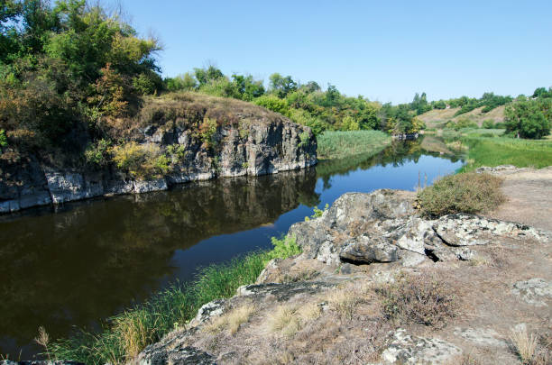 istock View of the blue river in the canyon 1201378626