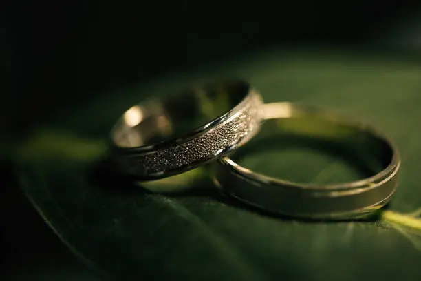 Photo of Rustic Wedding rings