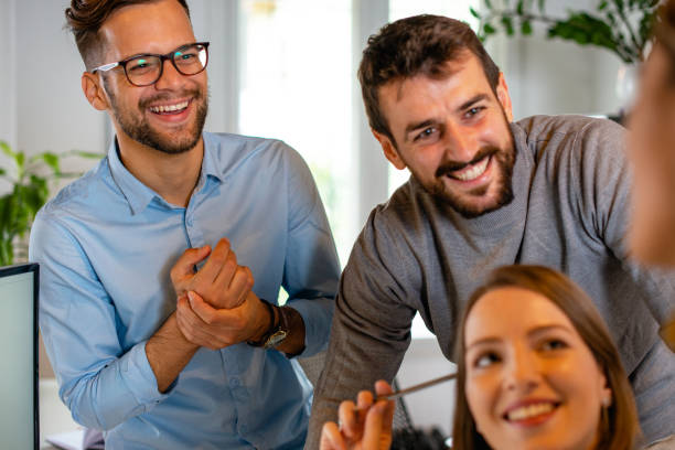 istock Startup Community - Smilling people 1201398054