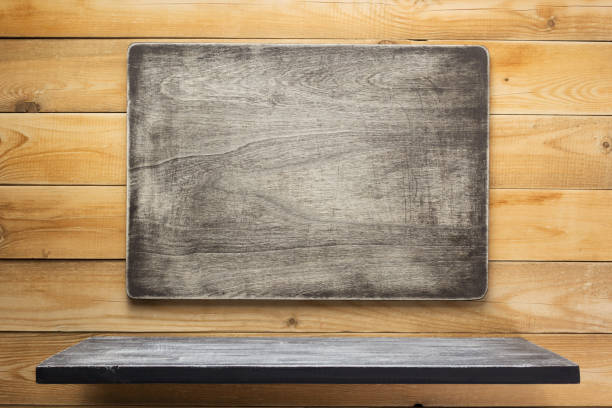 istock nameplate at wooden background texture at plank board wall 1201405368