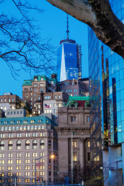 istock Battery Park and skyline view in Lower Manhattan 1201406001
