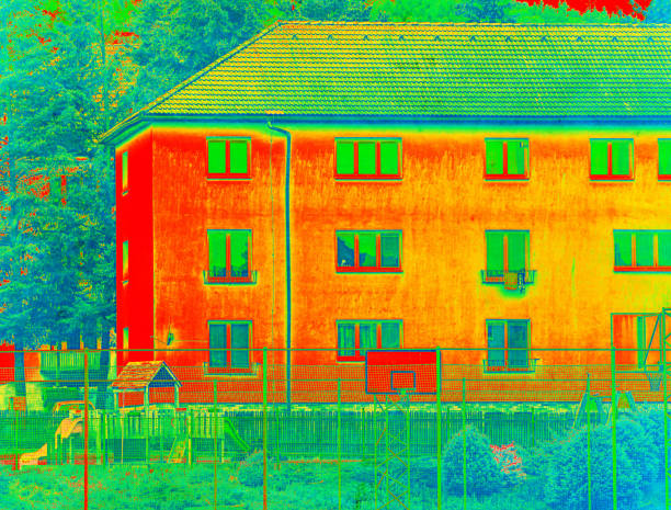 istock Abstract blur exteriors of old house 1201409375