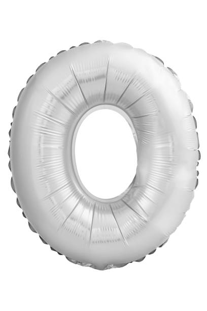 istock Letter O made of inflatable balloon isolated on white 1201413808