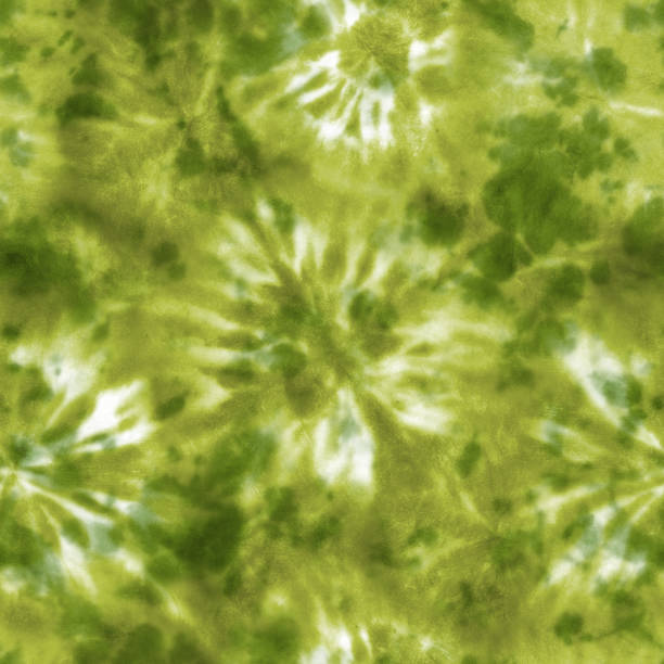 Tie dye shibori seamless pattern. Watercolour abstract texture.