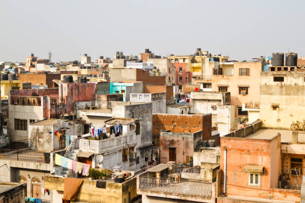 istock Buildings in New Delhi, India 1201417228