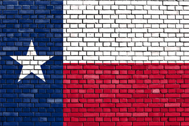 istock flag of Texas painted on brick wall 1201420100